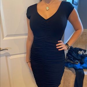 Amazing condition Austin Peay proper beautiful black ruched dress